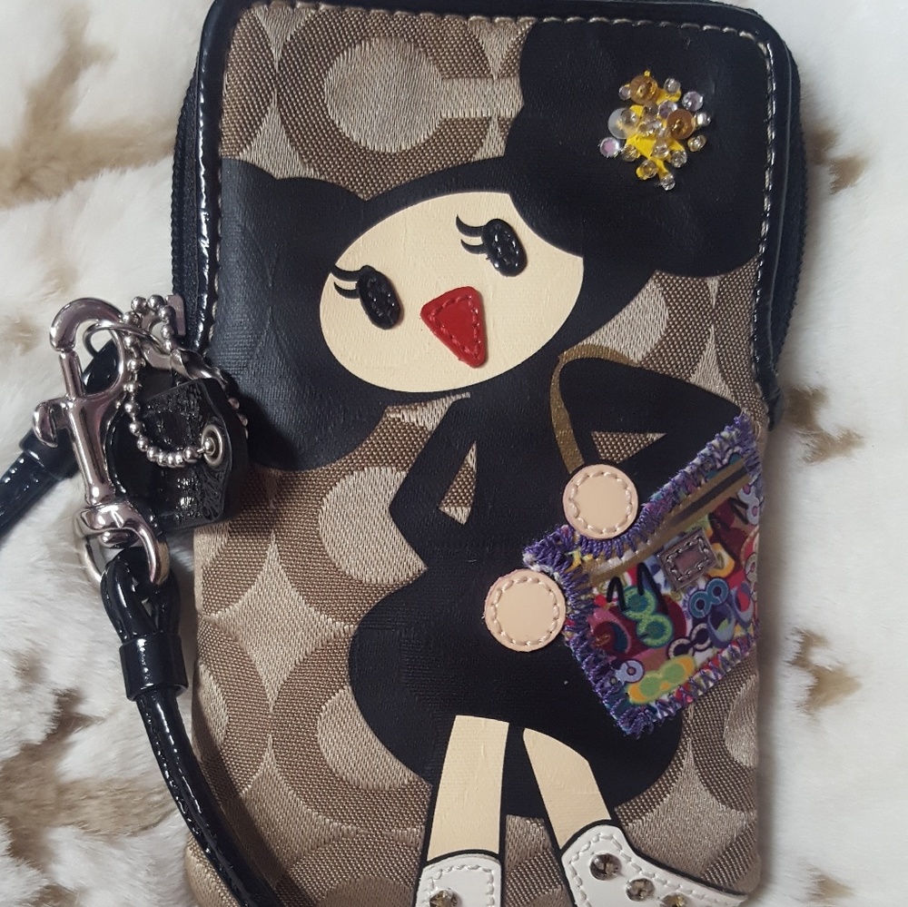 Coach wristlet